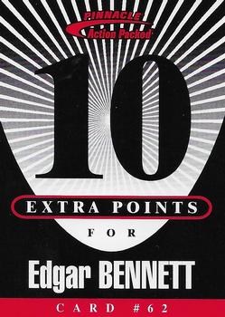 1997 Action Packed - Extra Points 10 #62 Edgar Bennett Front