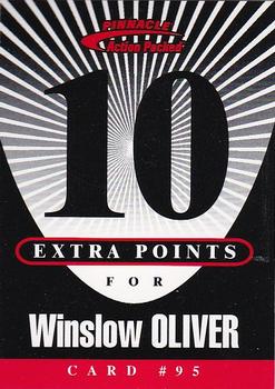1997 Action Packed - Extra Points 10 #95 Winslow Oliver Front