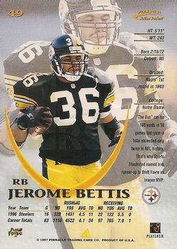 1997 Action Packed - First Impressions #49 Jerome Bettis Back