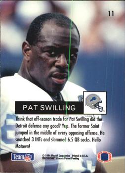 1994 Playoff #11 Pat Swilling Back