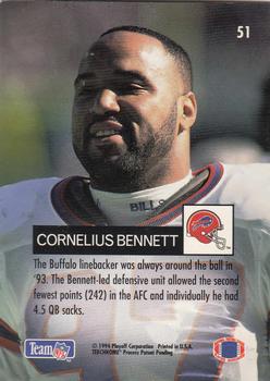 1994 Playoff #51 Cornelius Bennett Back