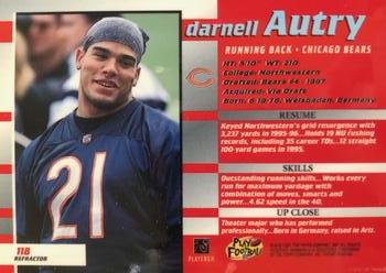 1997 Bowman's Best - Refractors #118 Darnell Autry Back