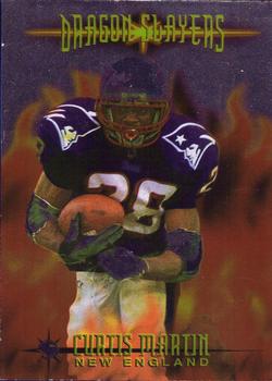 1997 Collector's Edge Excalibur - Dragon Slayers Redemption #9 Curtis Martin Front