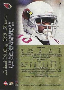 1997 Collector's Edge Extreme - 50-Point #2 Leeland McElroy Back