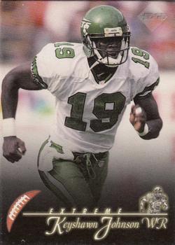 1997 Collector's Edge Extreme - 50-Point #121 Keyshawn Johnson Front