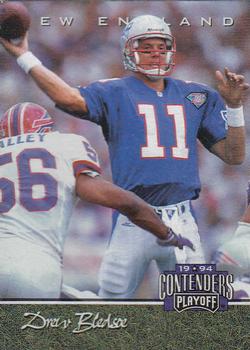 1994 Playoff Contenders #1 Drew Bledsoe Front