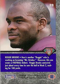 1994 Playoff Contenders #32 Reggie Brooks Back