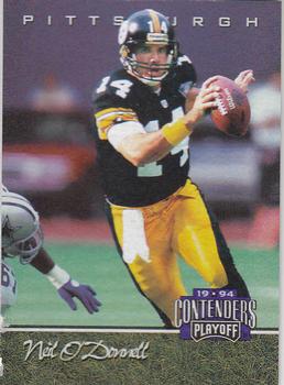 1994 Playoff Contenders #50 Neil O'Donnell Front