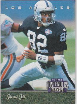 1994 Playoff Contenders #86 James Jett Front