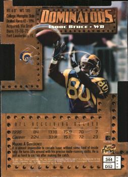 1997 Finest - Embossed #344 Isaac Bruce Back