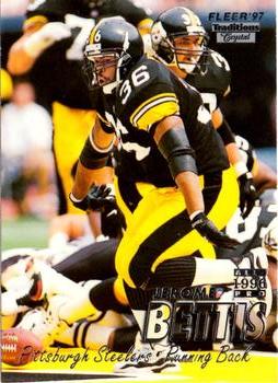 1997 Fleer - Traditions Crystal #401 Jerome Bettis Front