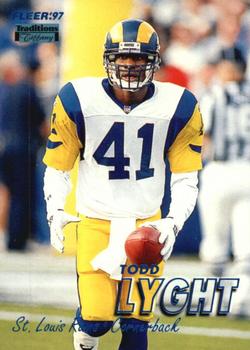 1997 Fleer - Traditions Tiffany #337 Todd Lyght Front