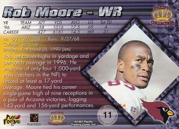 1997 Pacific Crown Collection - Copper #11 Rob Moore Back