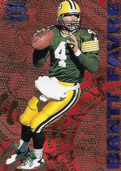 1997 Pacific Dynagon Prism - Careers Holofoil Gold #5 Brett Favre Front