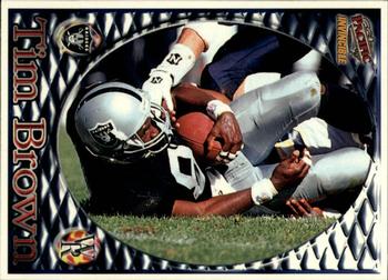 1997 Pacific Invincible - Smash-Mouth #81 Tim Brown Front