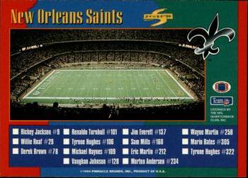 1994 Score #314 Miami Dolphins / New Orleans Saints Front