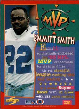 1994 Score #330 Emmitt Smith Back