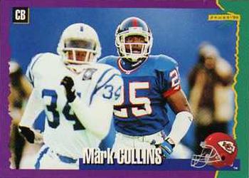 1994 Score #92 Mark Collins Front