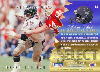 1994 Select #41 Pierce Holt Back