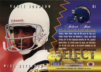 1994 Select #82 Vance Johnson Back
