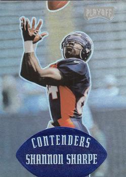 1997 Playoff Contenders - Blue #45 Shannon Sharpe Front