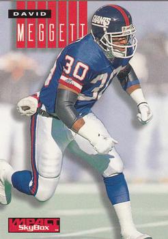 1994 SkyBox Impact #189 Dave Meggett Front