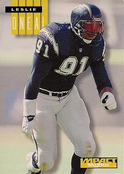 1994 SkyBox Impact #227 Leslie O'Neal Front