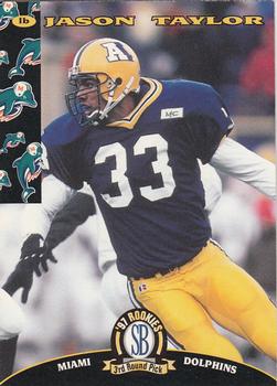 1997 Score Board NFL Rookies #54 Jason Taylor Front