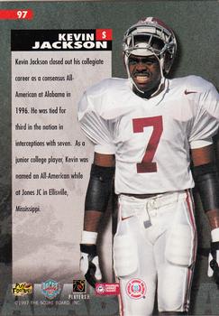 1997 Score Board NFL Rookies #97 Kevin Jackson Back