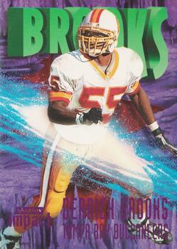 1997 SkyBox Impact - Rave #122 Derrick Brooks Front