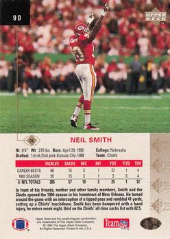 1994 SP #90 Neil Smith Back