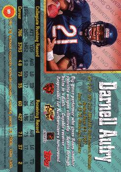 1997 Stadium Club - Members Only #5 Darnell Autry Back
