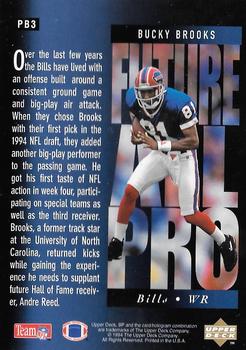 1994 SP - All-Pro Holoviews #PB3 Bucky Brooks Back