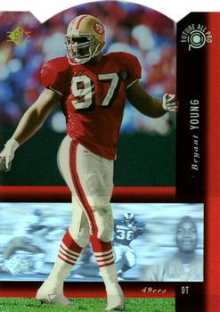 1994 SP - All-Pro Holoviews Die Cuts #PB34 Bryant Young Front