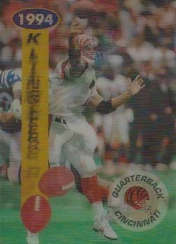 1994 Sportflics #63 David Klingler Front