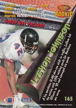 1994 Sportflics #165 LeShon Johnson Back
