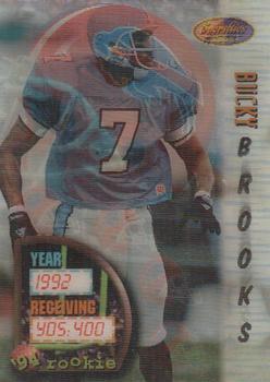 1994 Sportflics #169 Bucky Brooks Front