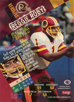 1994 Stadium Club #344 Reggie Roby Back