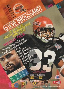1994 Stadium Club #542 Steve Broussard Back