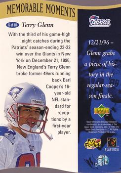1997 Collector's Choice - Memorable Moments #6 Terry Glenn Back