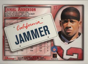 1998 Bowman - Interstate #77 Jamal Anderson Back