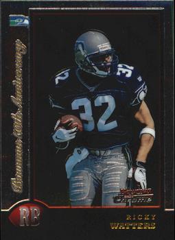 1998 Bowman Chrome - Golden Anniversary #91 Ricky Watters Front