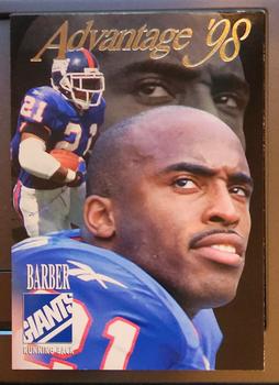 1998 Collector's Edge Advantage - 50-Point #107 Tiki Barber Front