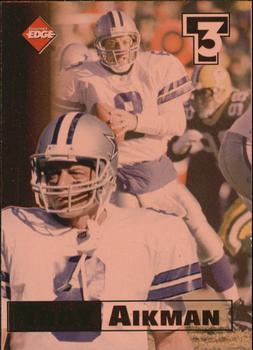1998 Collector's Edge First Place - Triple Threat #2 Troy Aikman Front