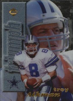 1998 Collector's Edge First Place - Triumph #NNO Troy Aikman Front