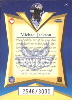 1998 Collector's Edge Masters - 50-Point #15 Michael Jackson Back