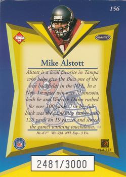 1998 Collector's Edge Masters - 50-Point #156 Mike Alstott Back