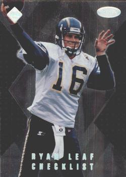 1998 Collector's Edge Masters - 50-Point #200 Ryan Leaf Front
