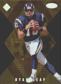 1998 Collector's Edge Masters - Gold Redemption SN100 #S193 Ryan Leaf Front