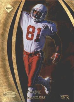 1998 Collector's Edge Masters - Gold Redemption SN500 #5 Frank Sanders Front